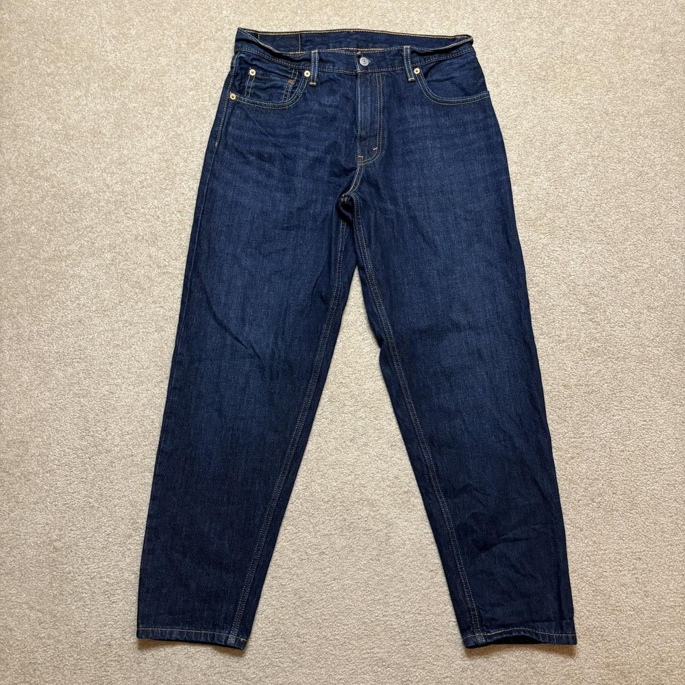 Levis 550 '92 Jeans Mens 32x30 Blue Relaxed Fit Tapered Denim Pants Dark Wash